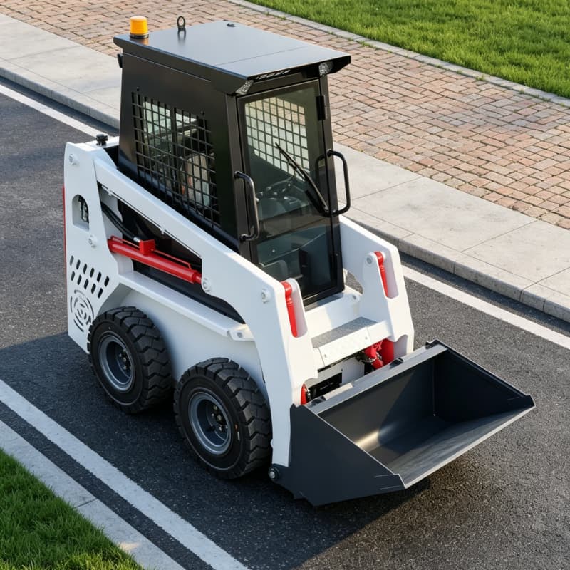 Skid Steer Loader - カスタマイズ可能なスキッドステアローダー、CEおよびEMC認証取得済みの乗用多機能スキッドステアローダー