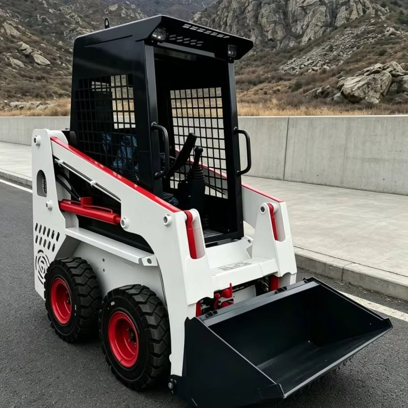 Skid Steer Loader - カスタマイズされたマテリアルハンドリングローダー、ベストセラーの積載機械、新型スキッドステアローダー、小型スキッドステアローダー