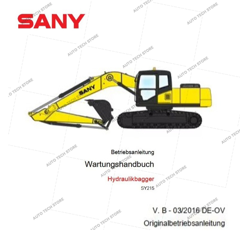 Heavy Equipment Pdf - 三一重工重機ショップマニュアル図面とスペアパーツカタログPDF