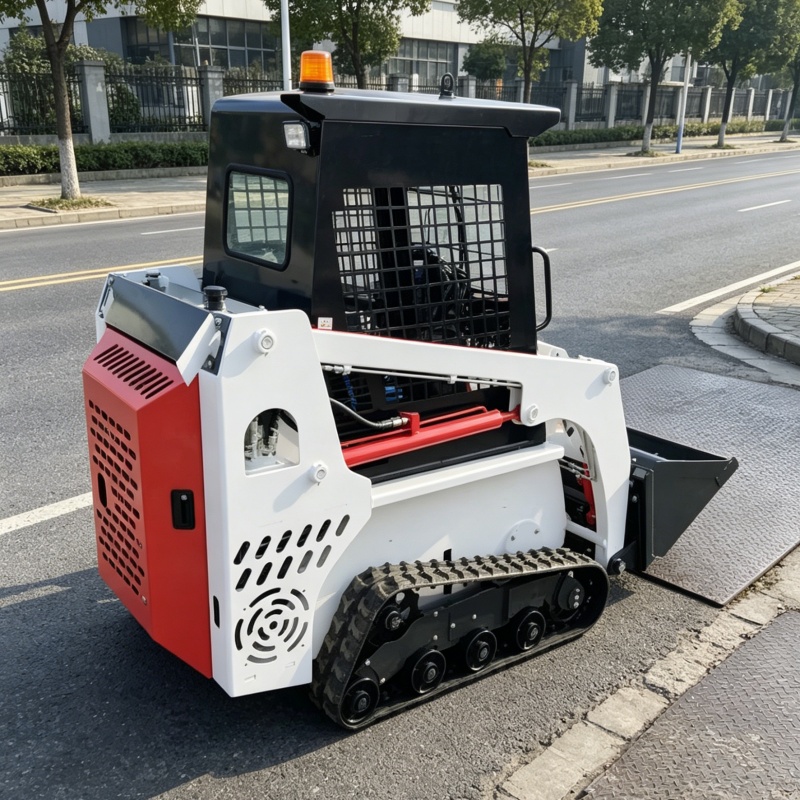 Skid Steer Loader - カスタマイズされた物流パーク用スキッドステア運搬車、貨物運搬用スキッドステアローダー、大型工場用スキッドステアローダー