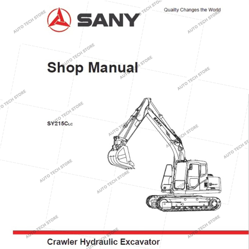 Heavy Equipment Pdf - 三一重工重機ショップマニュアル図面とスペアパーツカタログPDF