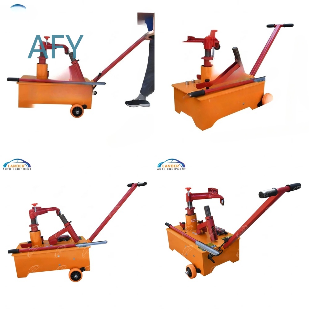 Heavy Equipment Service - モバイル小型トラックタイヤチェンジャー、大型トラックタイヤ用12Vポータブルホイールサービス機器、商用車用