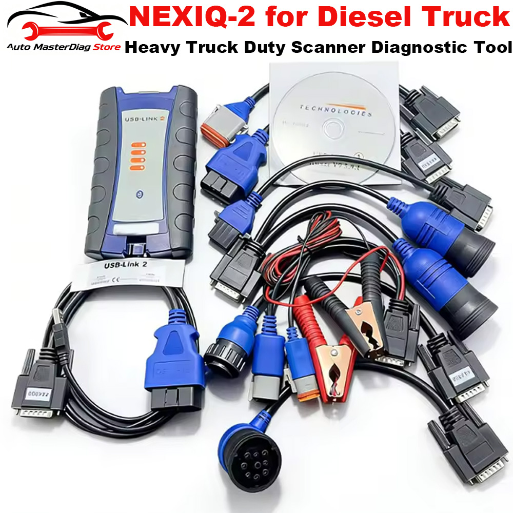 Heavy Equipment Diagnostic Tool - Nexiq2 Nexiq 2 USBリンク USBおよびBluetooth対応 ディーゼル大型トラック故障診断機