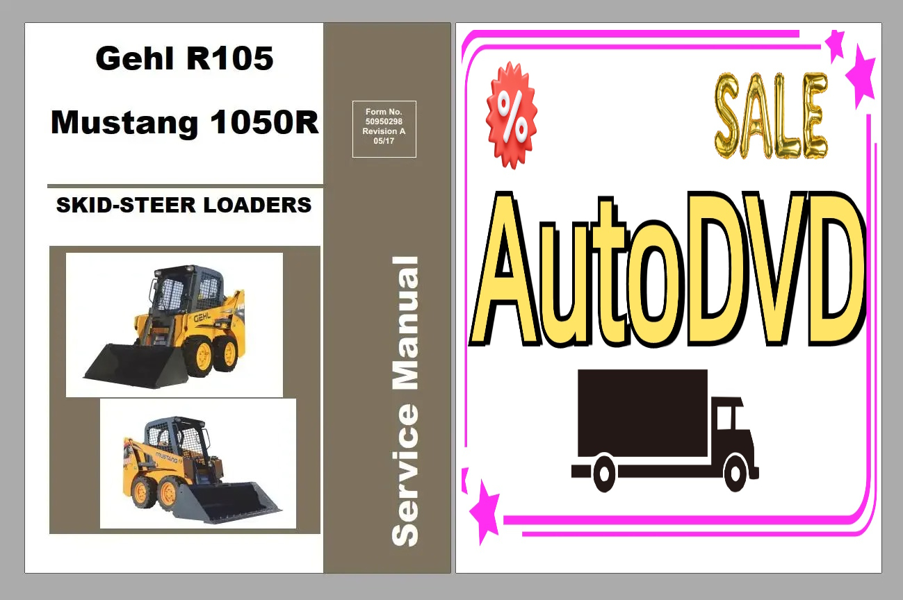 Heavy Equipment Service - AutoDVD マスタング機械重機 4.14 GB PDF 2022