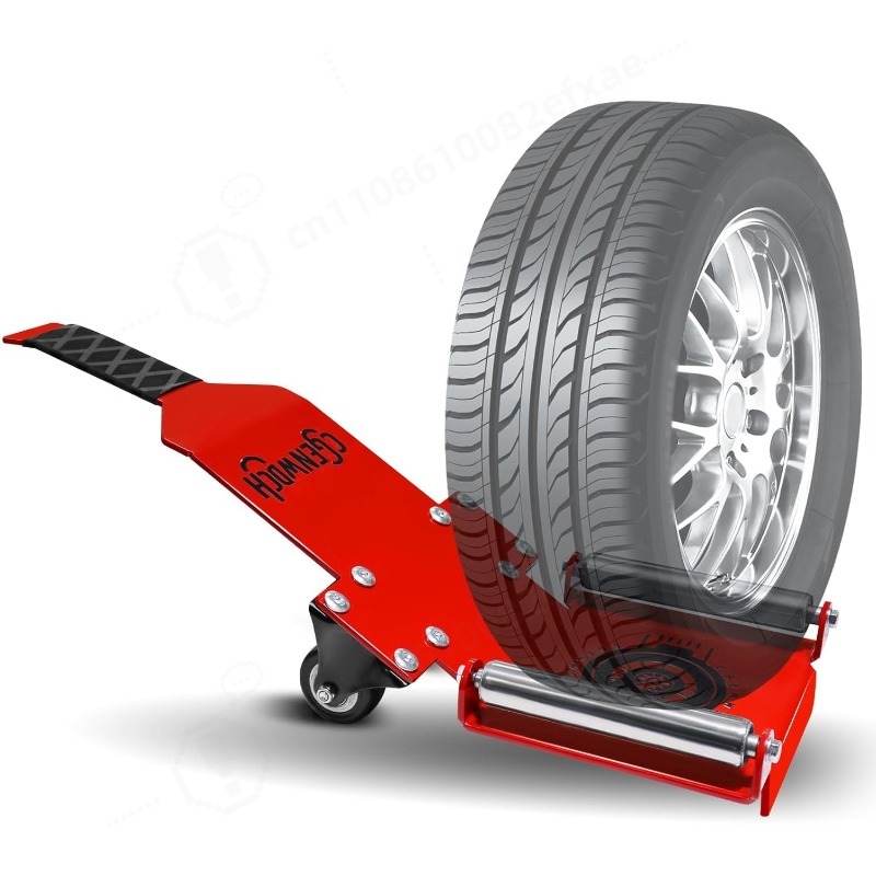 Vehicle Heavy Equipment - ポータブルヘビーデューティータイヤジャッキレバーツール、ローラースライディングボード付き車両修理用リフティング機器
