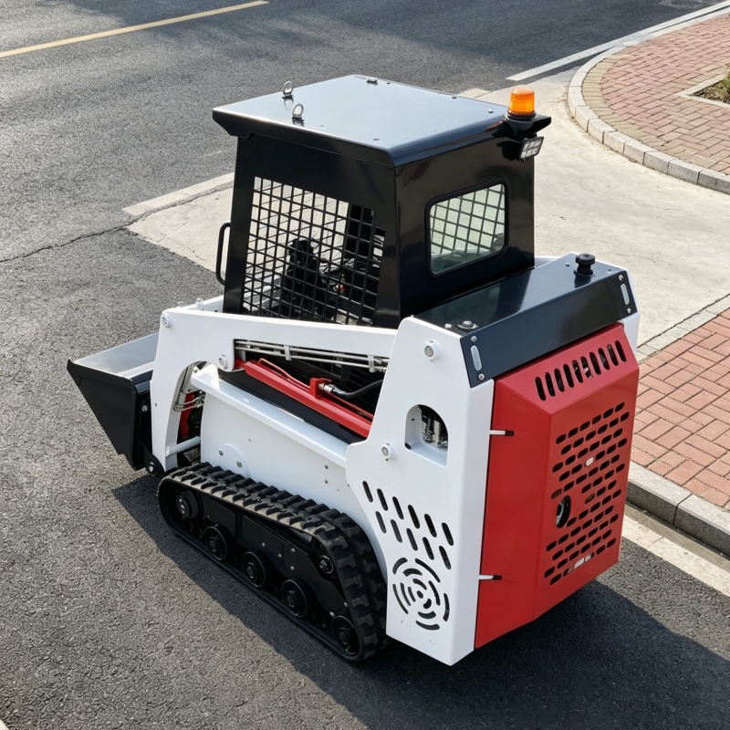 Skid Steer Loader - カスタマイズされたベストセラー積載機械、スキッドステアローダー、多機能ローダー、資材運搬スキッド車両