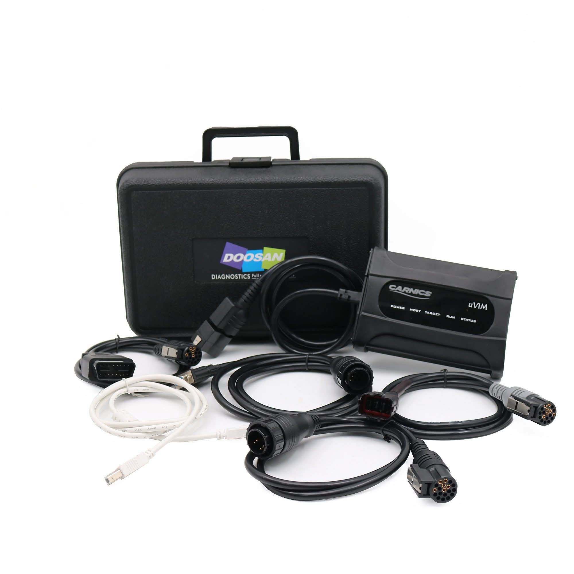 Heavy Equipment Diagnostic Tool - 斗山uvimフォークリフト掘削機ローダー診断スキャナー通信インターフェース重機エンジン用診断ツール
