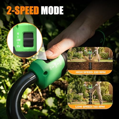 WORKPROX 40V電動オーガーポストホールディガー、8 - Post Hole Digger のレビューと価格
