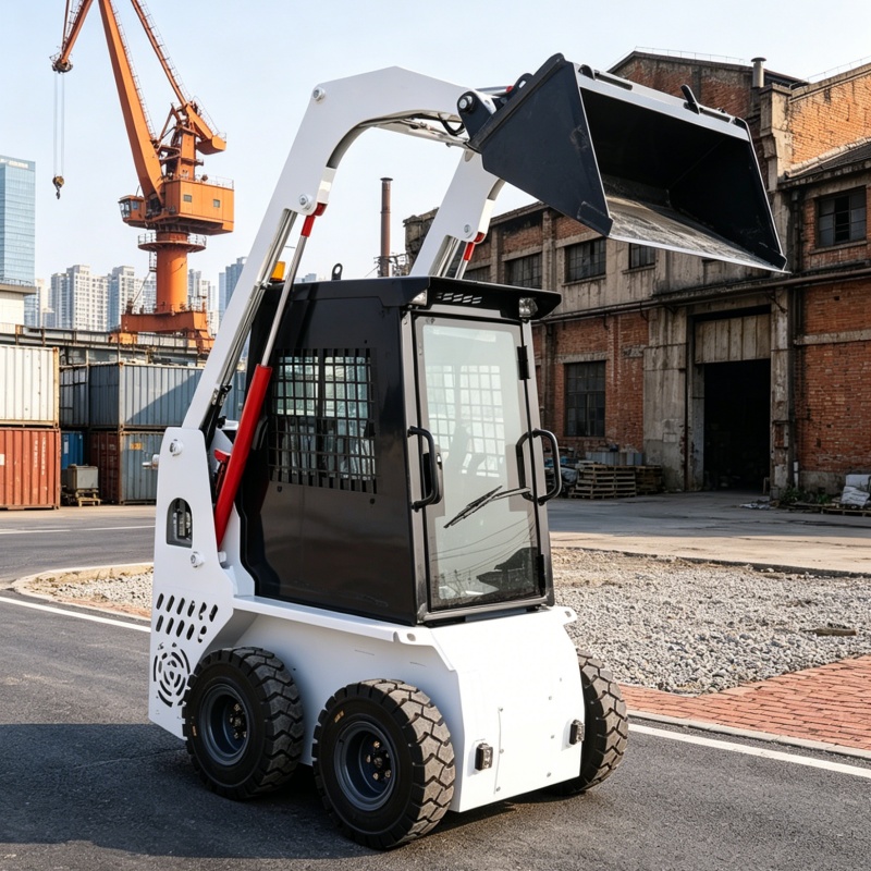 カスタマイズされた物流パーク用スキッドステア運搬車、貨物運搬 - Skid Steer Loader のレビューと価格
