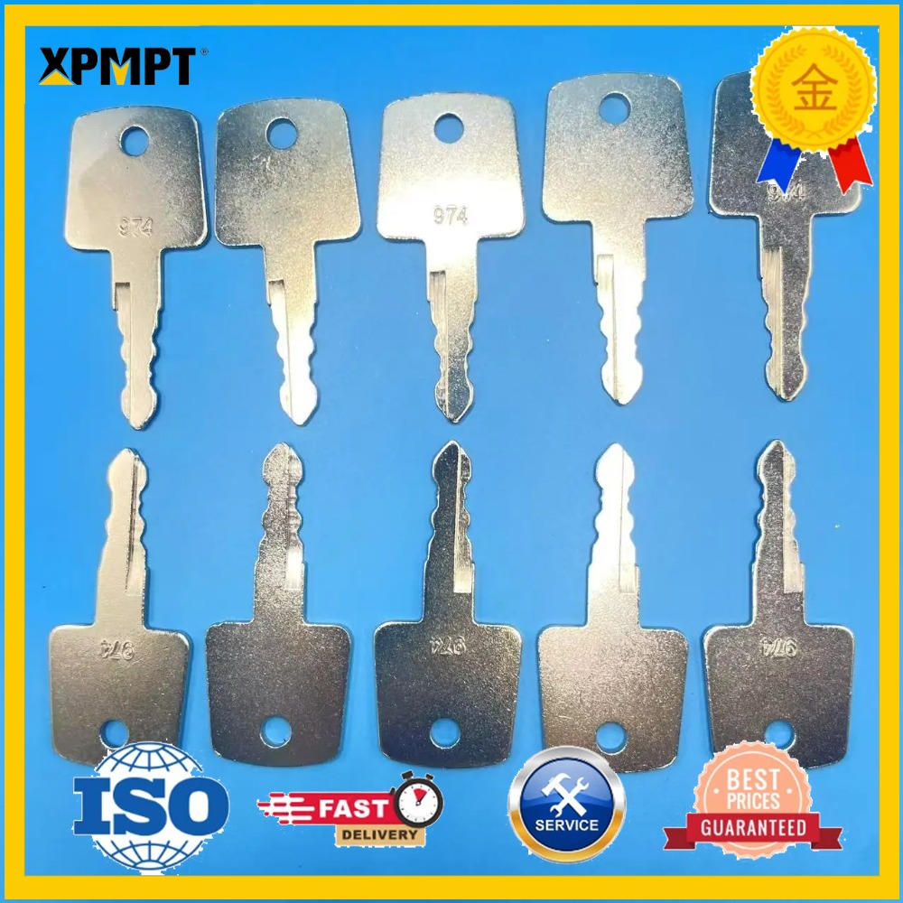 1/5/10個入り 974 サカイローラーイグニッションキー - Heavy Equipment Keys のレビューと価格