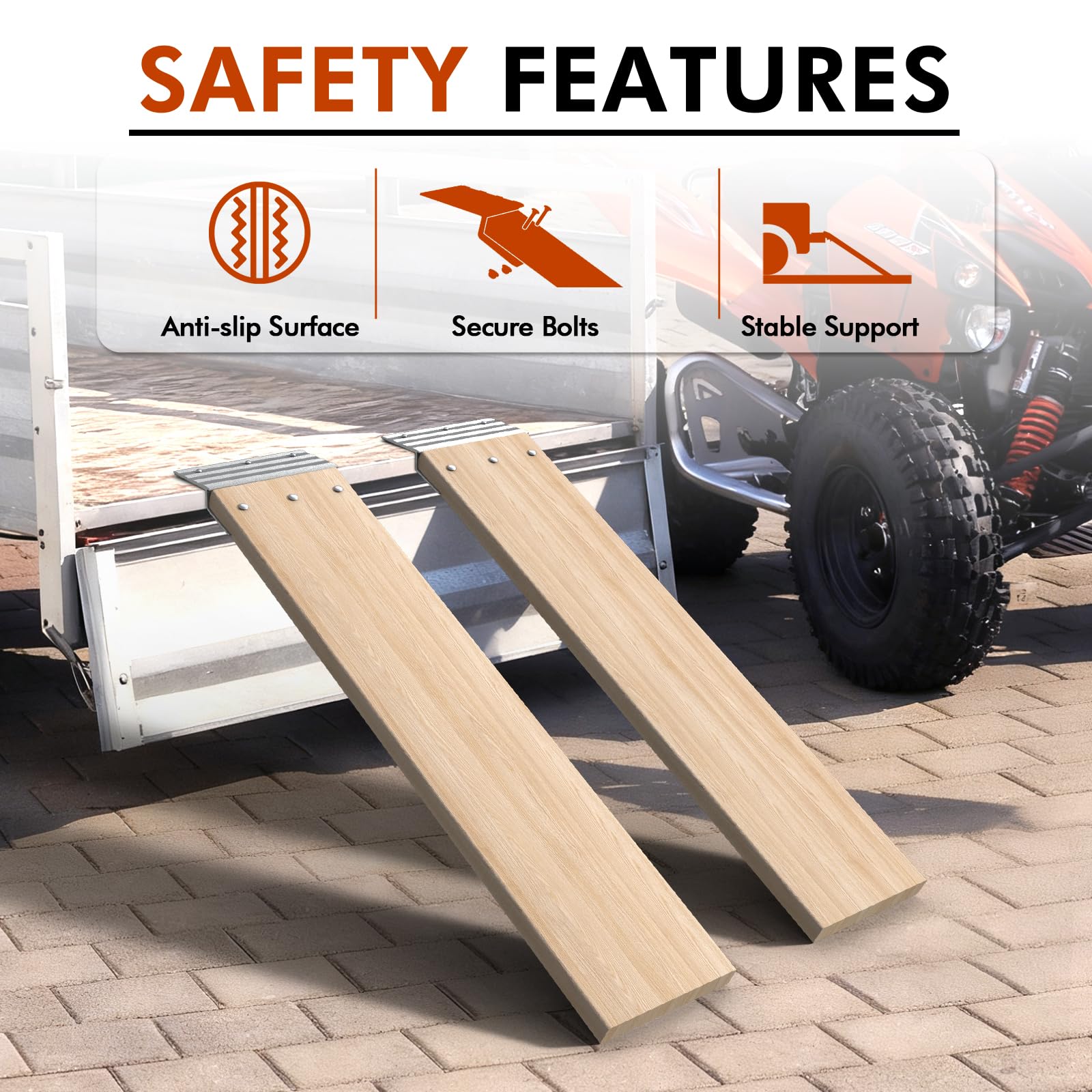 滑り止めローディングランプキット（屋外ガーデン機器・バイク用 - Vehicle Heavy Equipment のレビューと価格