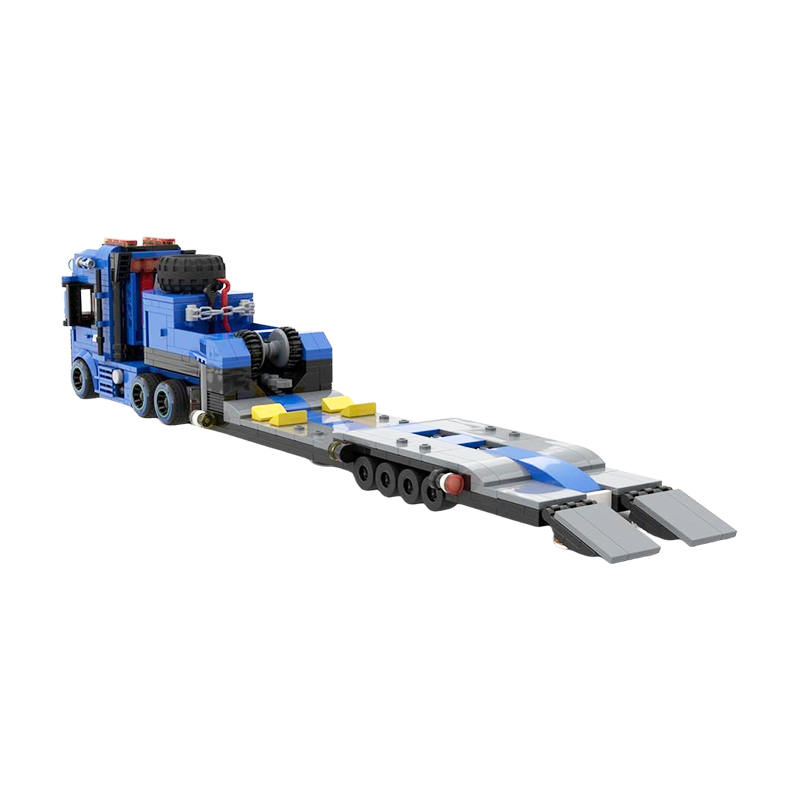MOC ヘビーデューティートランスポートトラック フラットベ - Heavy Equipment Pdf のレビューと価格