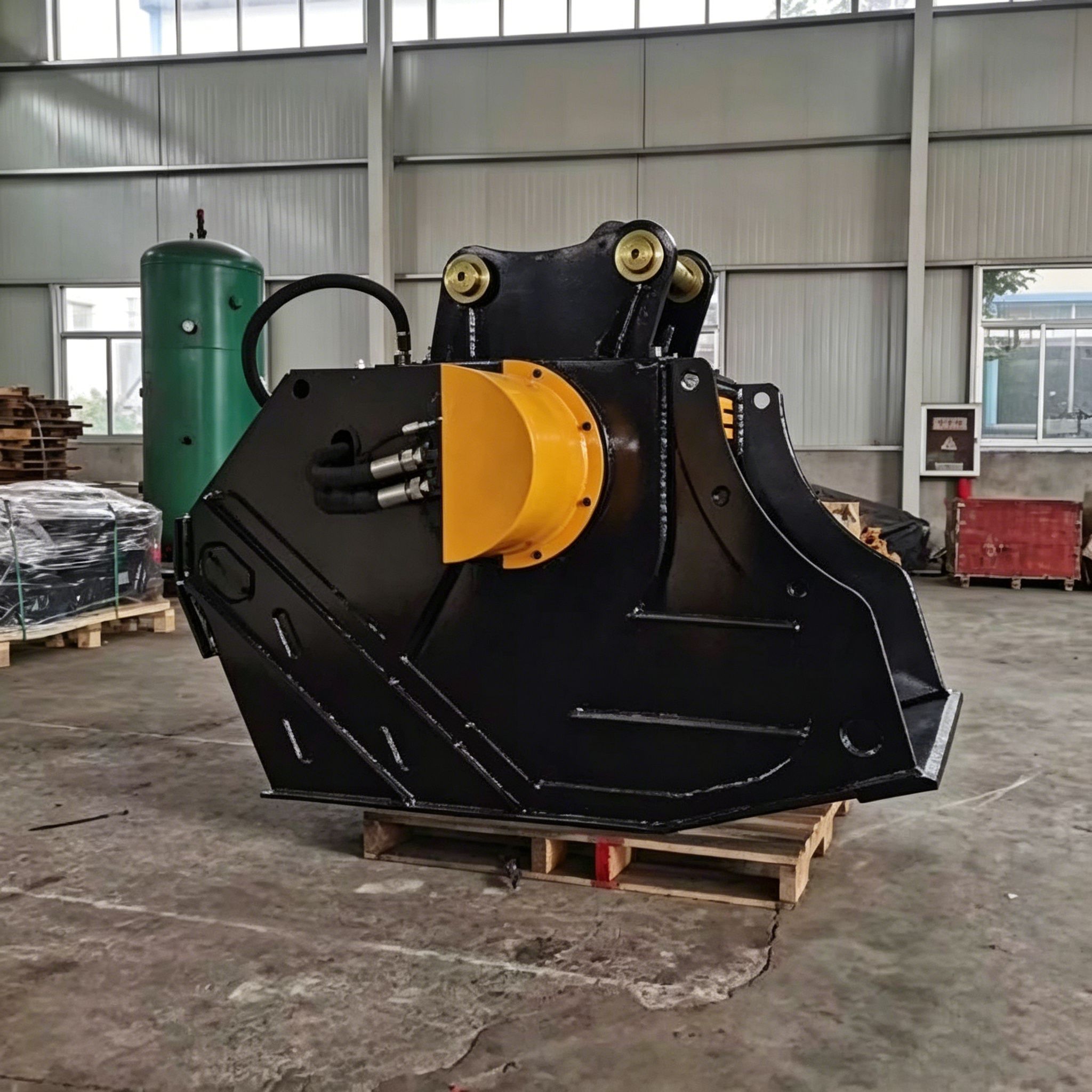 岩石掘削機クラッシャーバケット油圧コンクリートジョークラッシ - Heavy Equipment Attachments のレビューと価格