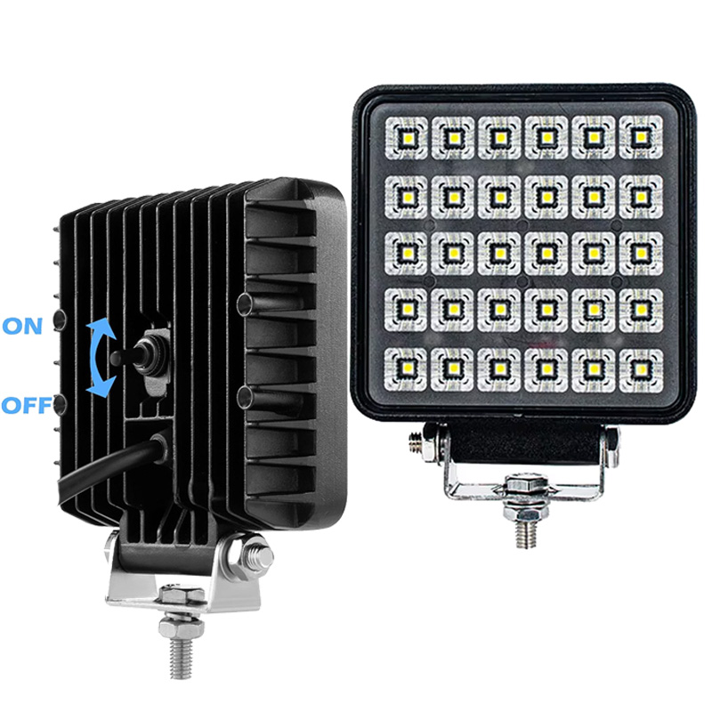 1PC/2PCS LED車両作業灯 スイッチ付き 12V 2 - Heavy Equipment Grader のレビューと価格