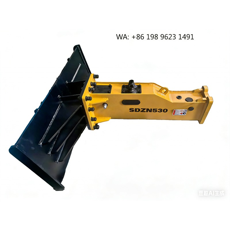 高耐久性油圧式ロックブレーカー、プロフェッショナルな道路整備 - Skid Steer Loader のレビューと価格