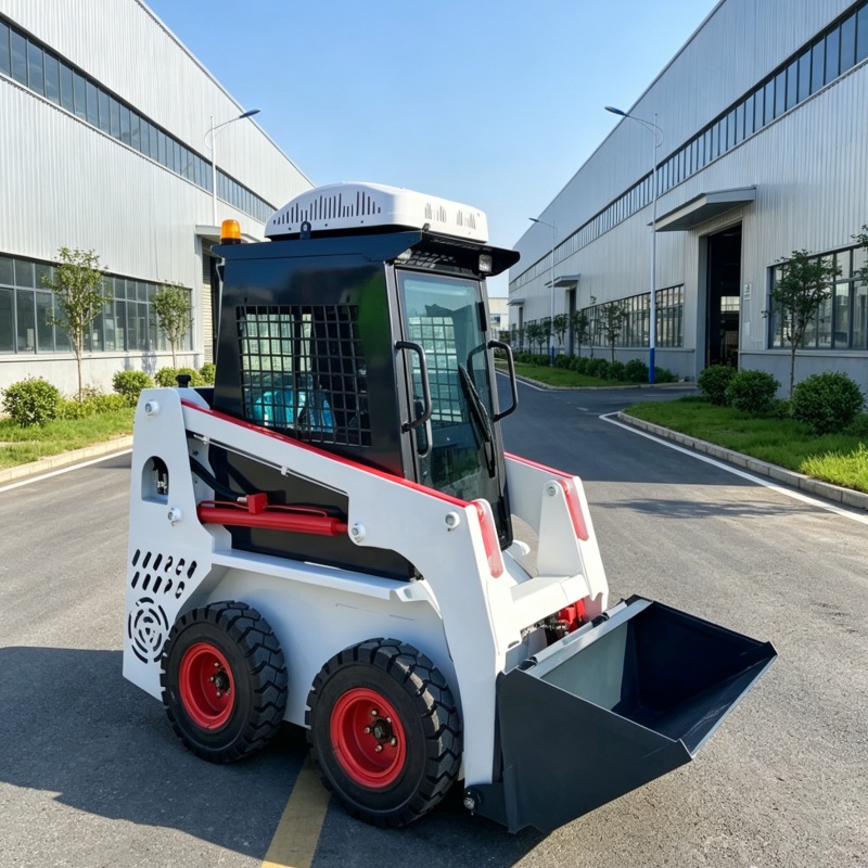 カスタマイズスキッドステア運搬車、新型ミニローダー、ミニスキ - Skid Steer Loader のレビューと価格