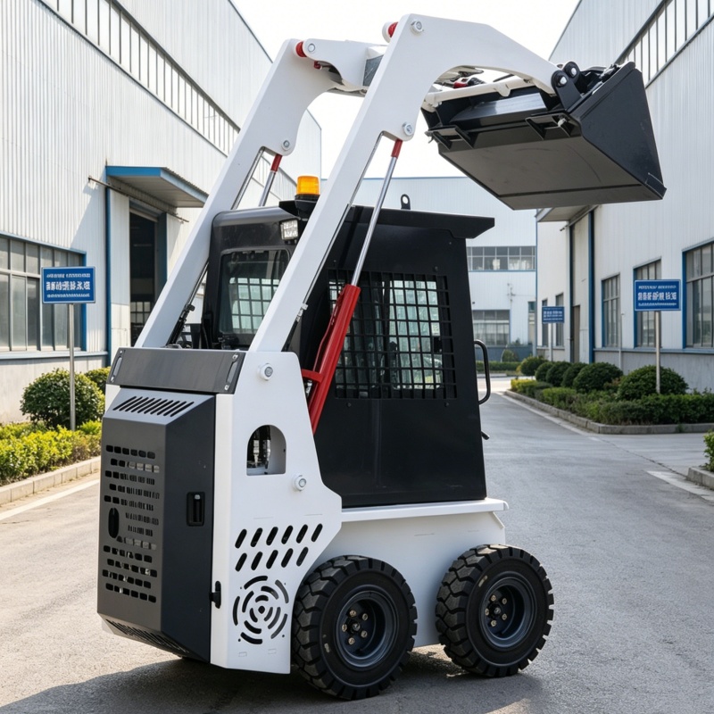 カスタマイズスキッドステア運搬車、新型ミニローダー、ミニスキ - Skid Steer Loader のレビューと価格