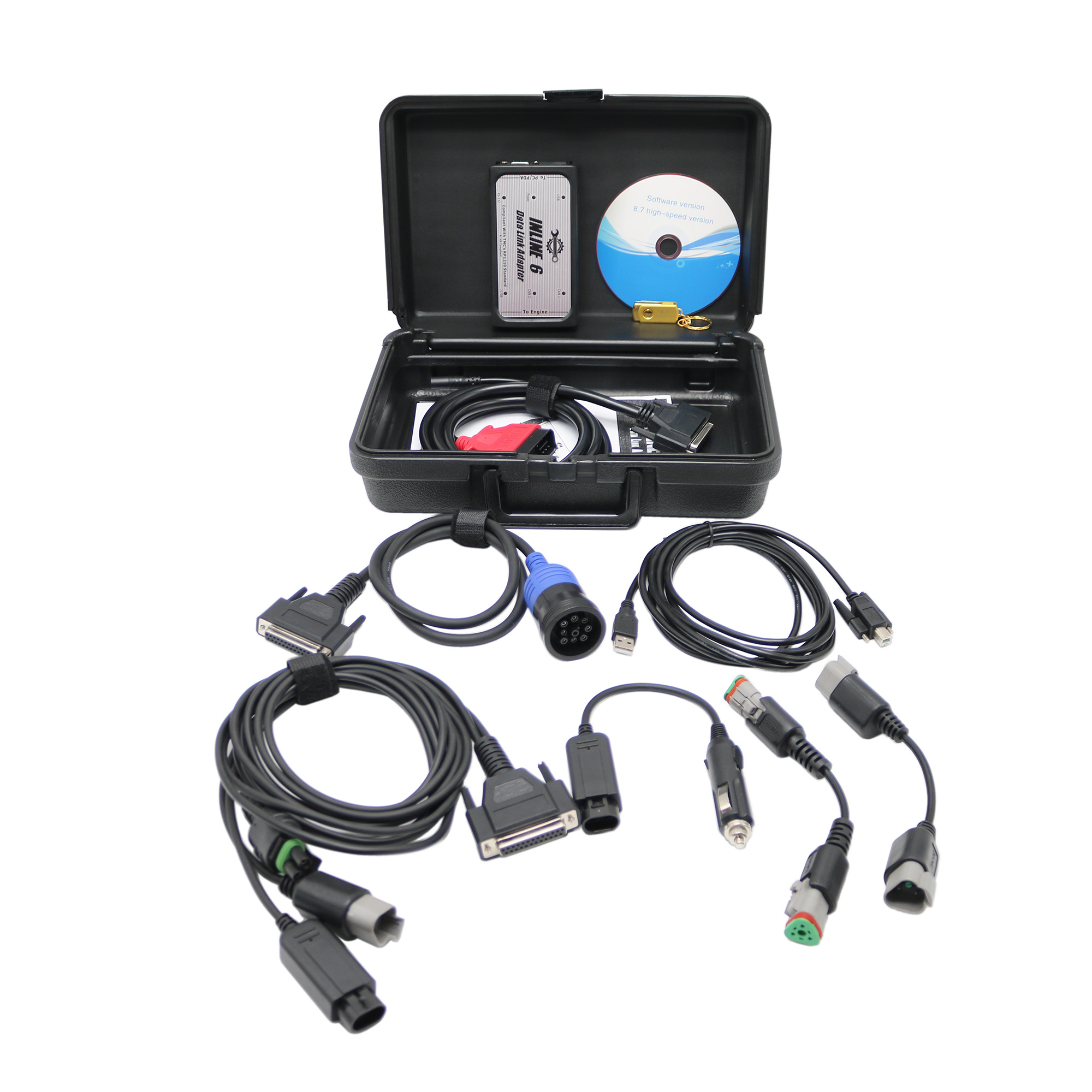 カミンズ インライン6 データリンク フルセット トラックス - Heavy Equipment Diagnostic Tool のレビューと価格