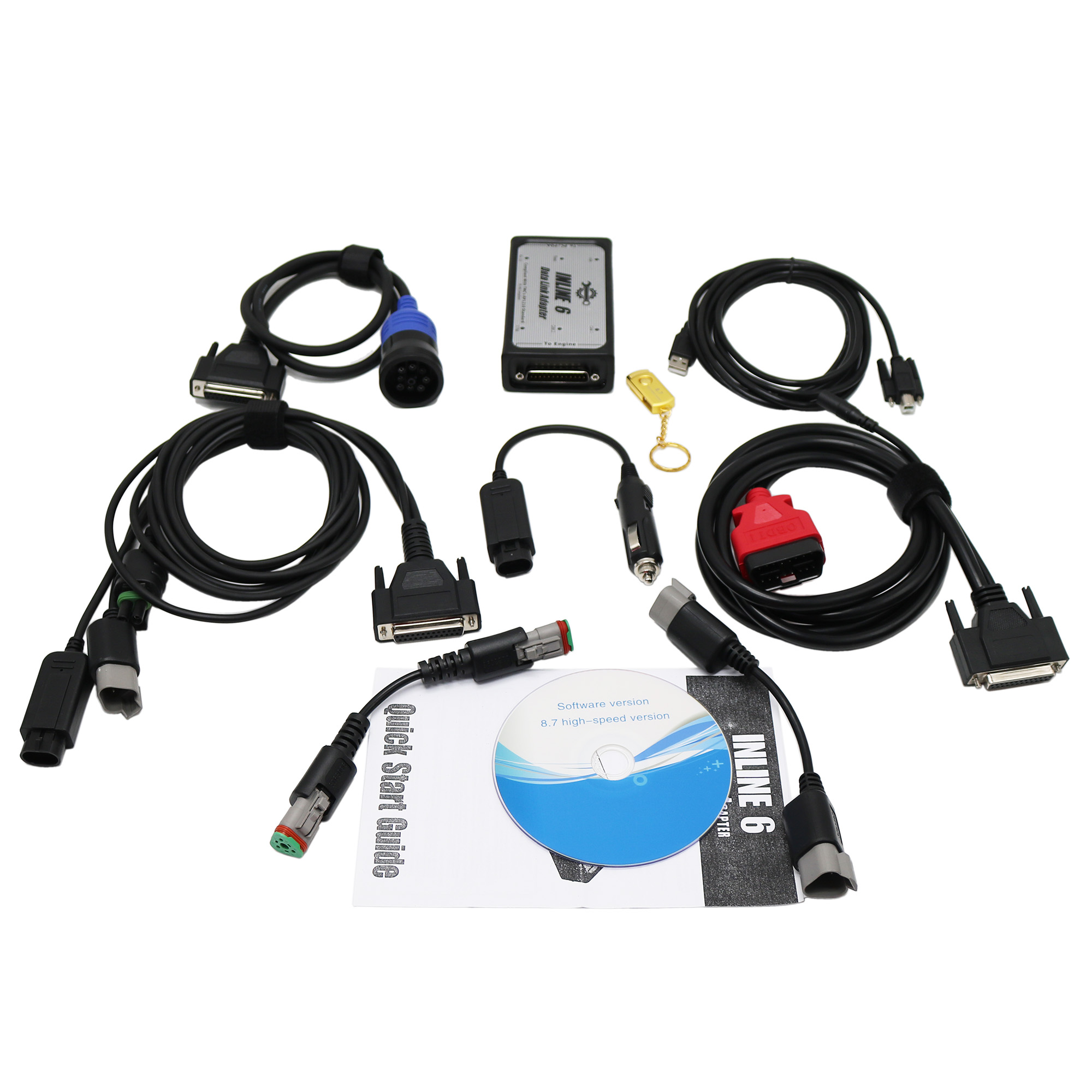 カミンズ インライン6 データリンク フルセット トラックス - Heavy Equipment Diagnostic Tool のレビューと価格