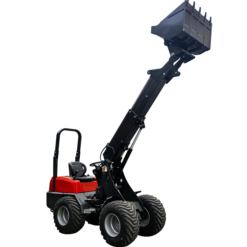 中国製小型フロントエンドローダー伸縮式アームローダー1トン2 - Skid Steer Loader のレビューと価格