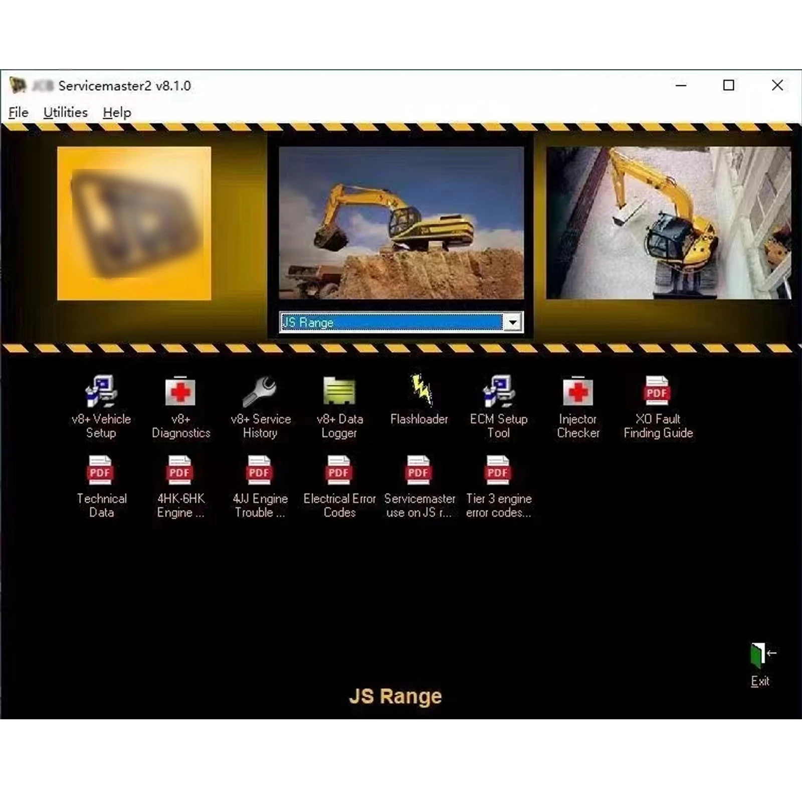 JCB電子サービスマスター4用、JCB掘削機ローダー重機用J - Heavy Equipment Service のレビューと価格