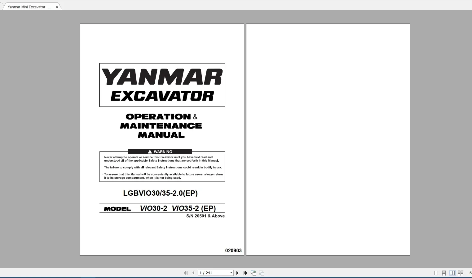 SpecDiag ヤンマー重機 10.7GB フルサービス＆ - Heavy Equipment Pdf のレビューと価格