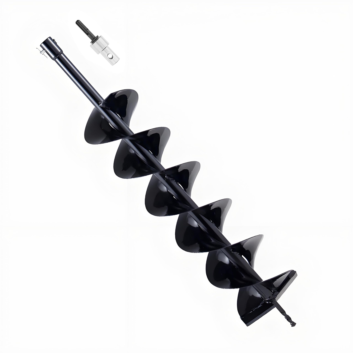 ガーデンアースオーガードリルビット 15×80cm スパイラ - Post Hole Digger のレビューと価格