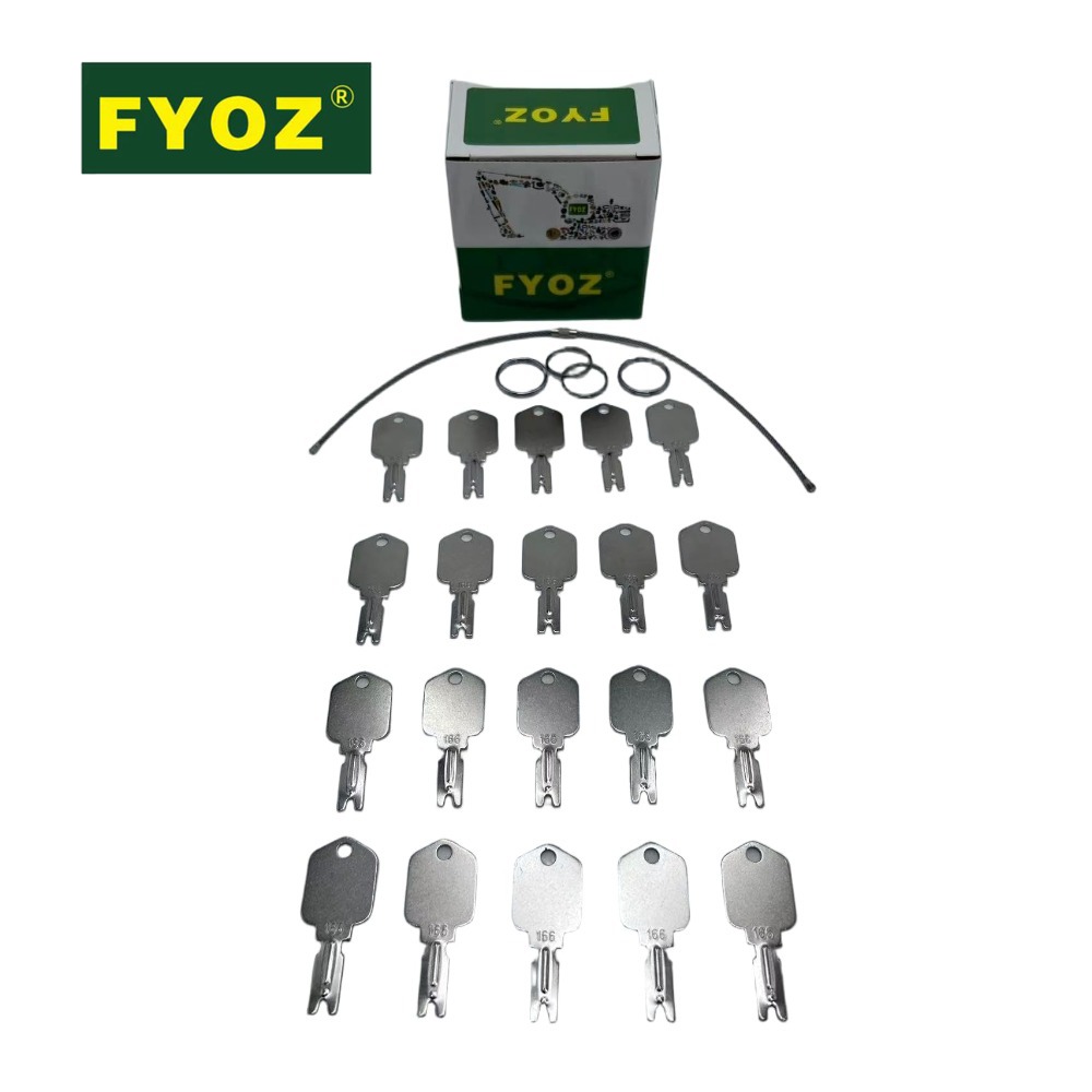 20個入りフォークリフトキー クラーク/イェール/ハイスター - Heavy Equipment Keys のレビューと価格