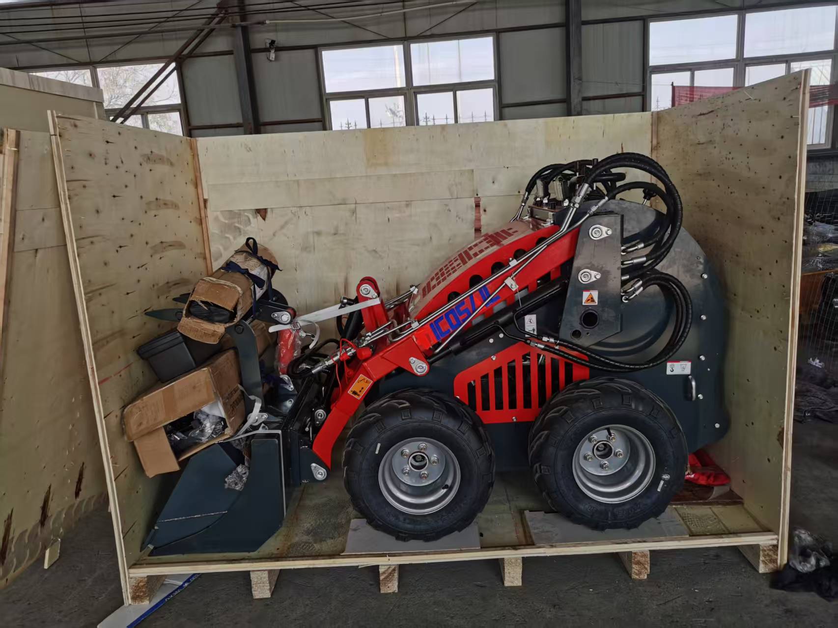 380Eスキッドステアローダー、四輪駆動、ゴムクローラー、コ - Skid Steer Loader のレビューと価格