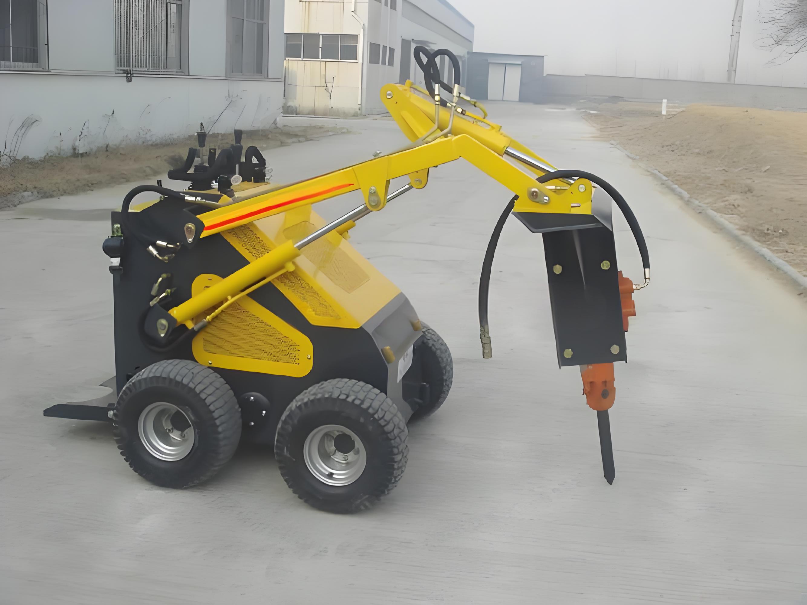 コンパクト油圧ブレーカー（チゼル付き）スキッドステアローダー - Skid Steer Loader のレビューと価格